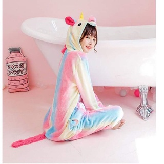 (có sẵn, kèm dép) Bộ đồ unicorn kì lân kèm dép