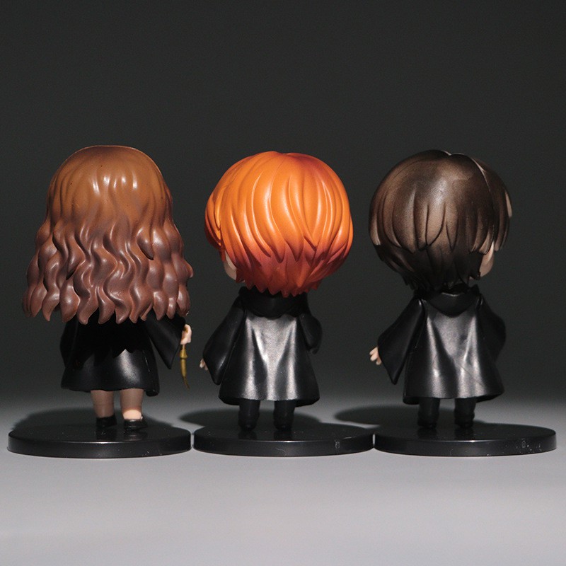 Set 3 Mô Hình Nhân Vật Trong Phim Harry Potter 10cm