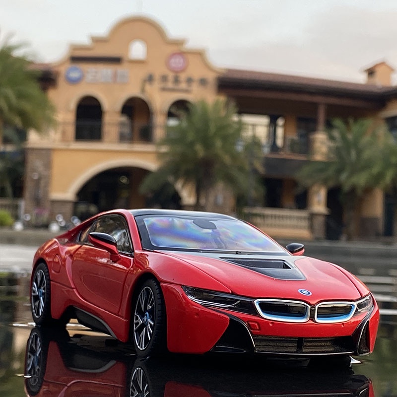Xe mô hình BMW i8 1:24 Rastar TẶNG BIỂN SỐ GẪU NHIÊN