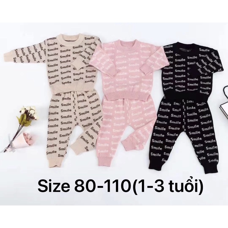 Bộ Len Size To Cho Bé Trai size 80-110