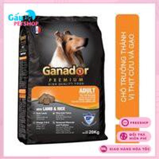 BAO 20KG - Thức ăn hạt cho chó trưởng thành Ganador/Classic/Smartheart/Apro 400g