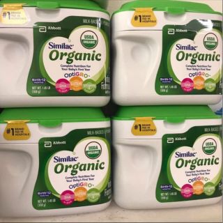 Sữa Similac Advance Organic hữu cơ 658g date 2019
