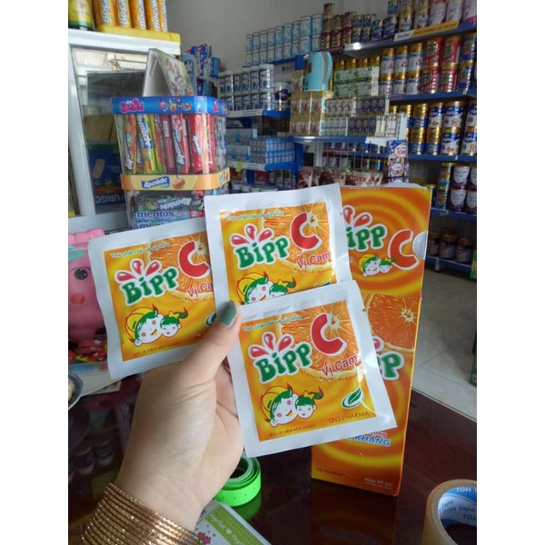 kẹo c ngậm bipp c
