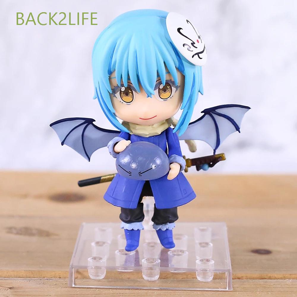 Nhân Vật Phim Anime BACK2LIFE Time I Got Reincarnated as a Slime 1067# Mô Hình Rimuru Tempest Bằng PVC 10cm