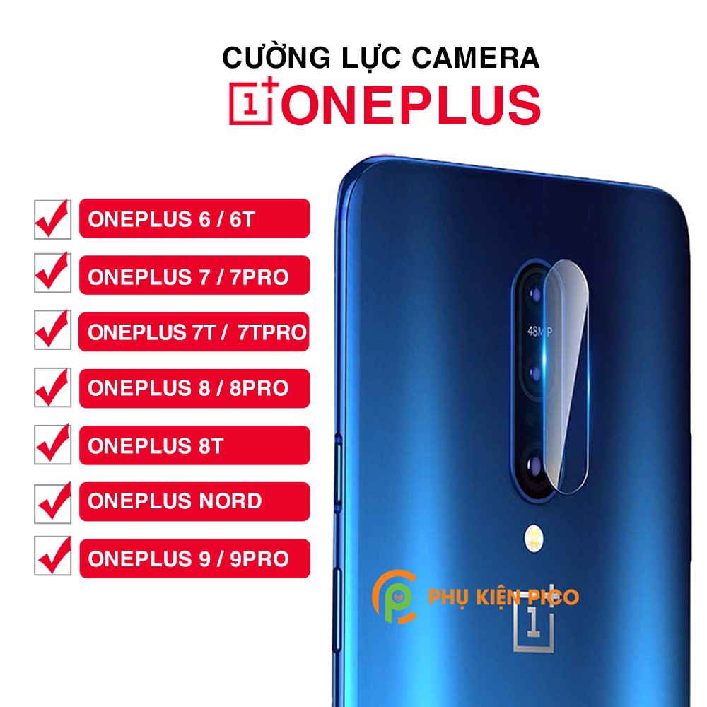 Cường lực camera Oneplus 7 Pro / 7T / 7T Pro / Oneplus 8 / 8 Pro / Nord / Oneplus 9 Pro - Dán camera Oneplus