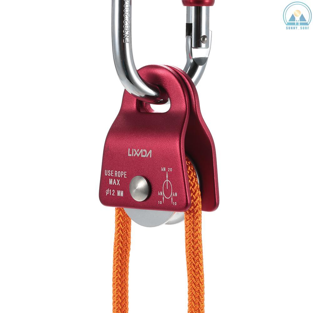 Ròng Rọc Lixada 20kn Chịu Lực 1/2in Cho Hoạt Động Leo Núi | BigBuy360 - bigbuy360.vn