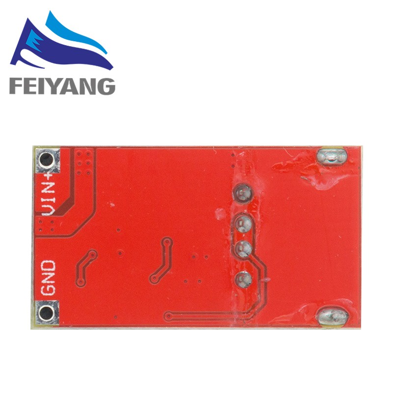 Mô-đun hạ áp DC DC 6-24V xuống 5V 3A cổng USB 12V 5V