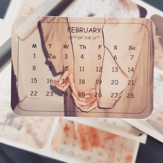 Bộ sticker trang trí: Lịch năm  2021