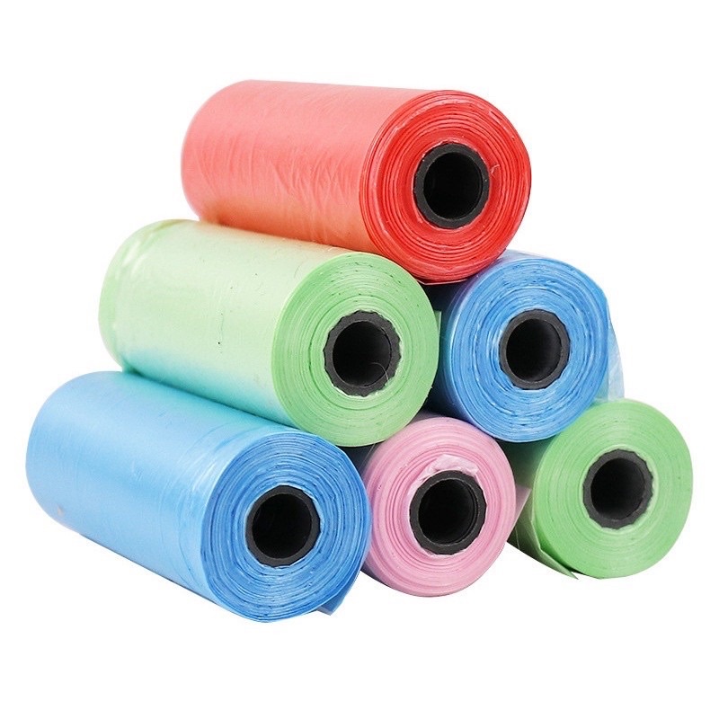 Túi đựng phân mèo tự phân huỷ cuộn 15 túi 30cm*20cm