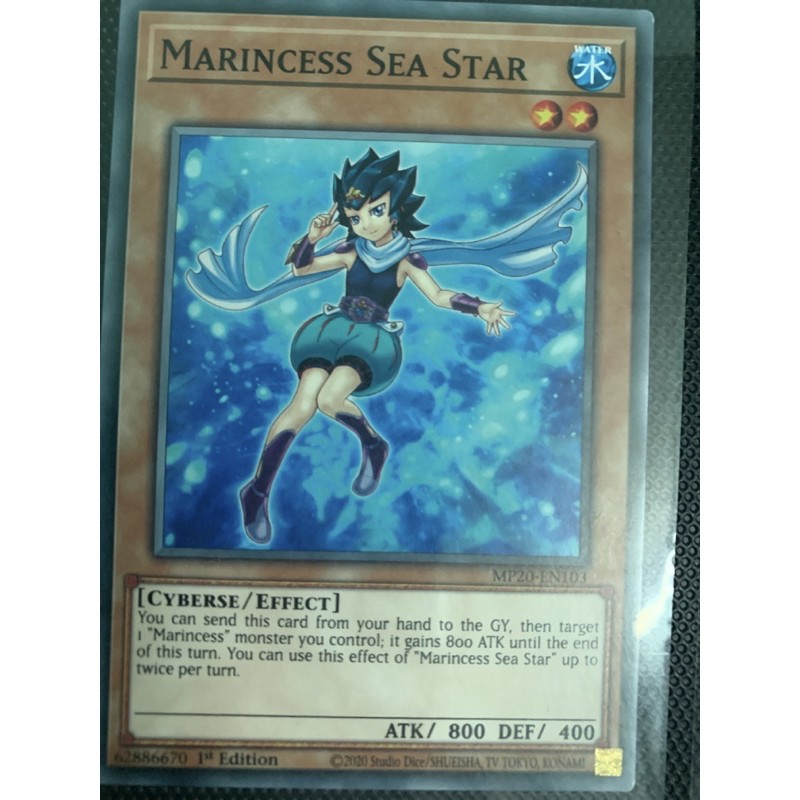 bài yugioh: marincess sea star