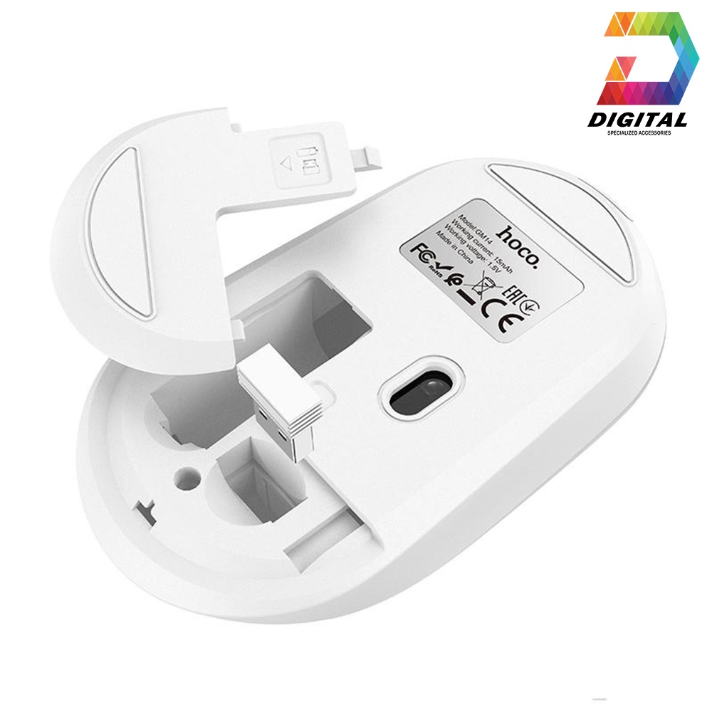 Chuột Không Dây Hoco Gm14 Chính Hãng - Mouse Wireless