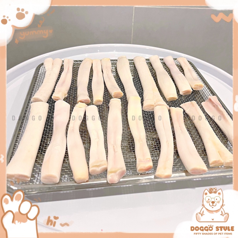 Treat Bánh Thưởng Cho Chó Gân Bò Sấy Khô DOGGOSTYLE Homemade Không Chất Bảo Quản 100G Thức Ăn Cho Chó Thú Cưng