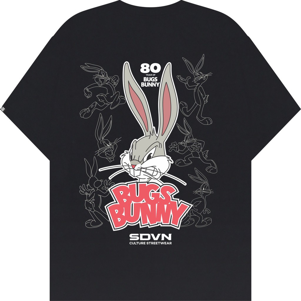 [ HOT]  Áo Thun Unisex Nam Nữ SDVN Bugs Bunny
