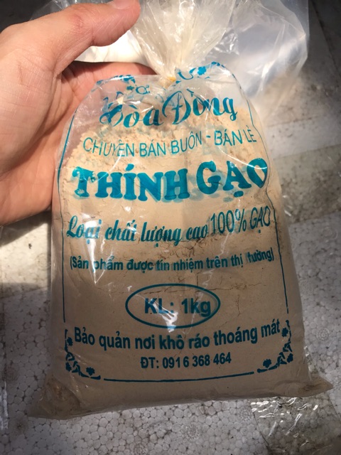 1kg Thính gạo làm nem thính...
