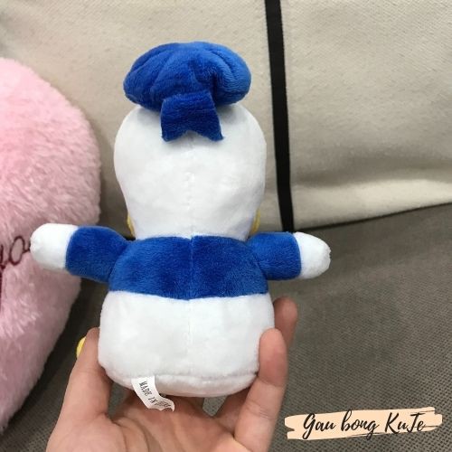 Gấu bông - Bé Vịt Donald móc khóa, treo nôi