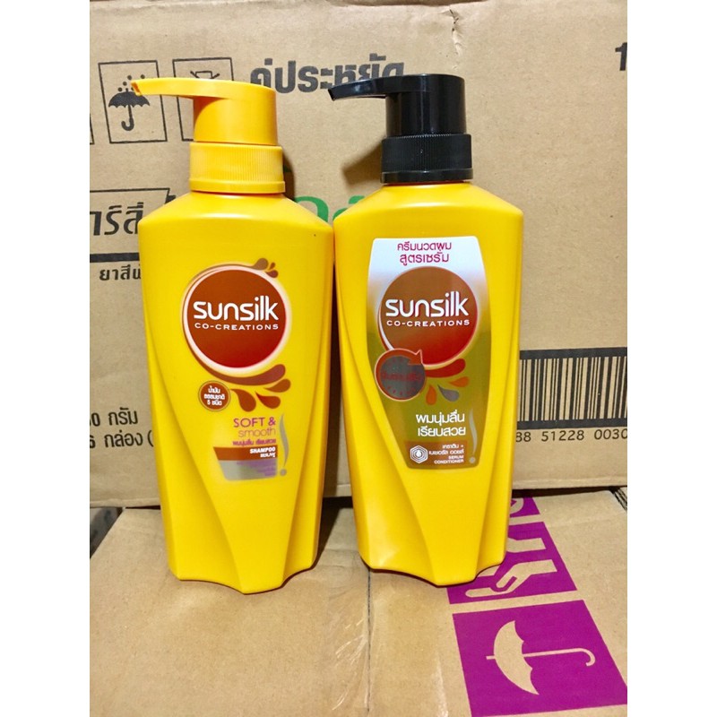 Dầu gội/xả Sunsilk Soft &amp; Smooth 450ml Thái lan