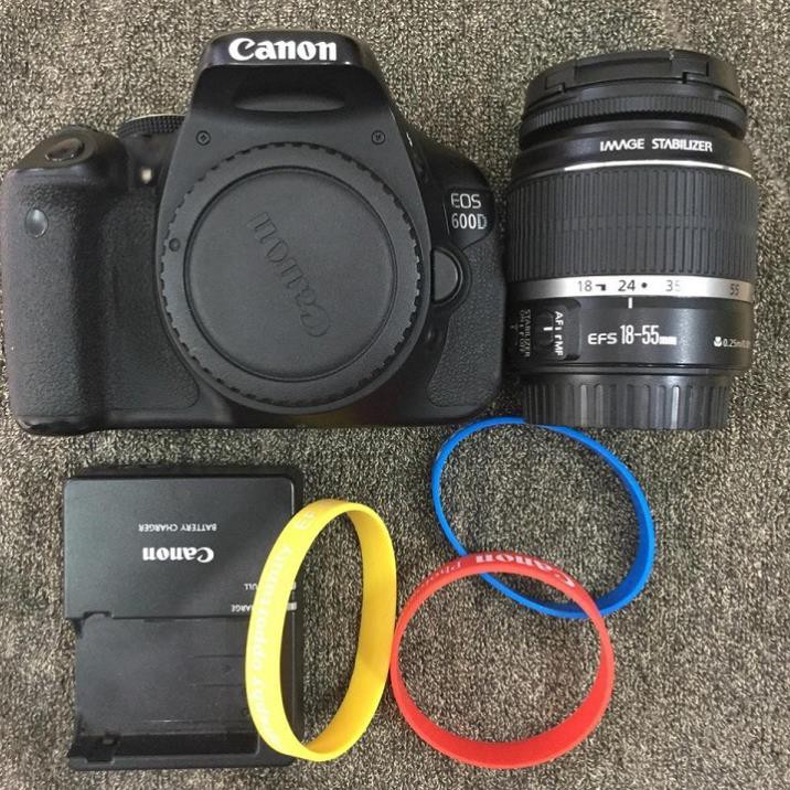 Máy Ảnh Canon EOS 600D - SLR Chuyên Nghiệp, CMOS APS-C 18MP, LCD Xoay Lật Linh Hoạt