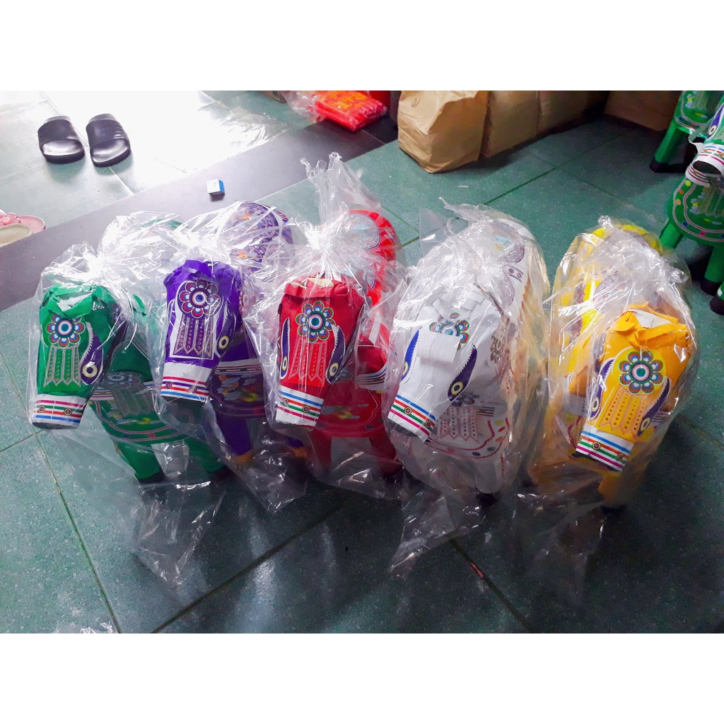 Ngựa giấy cúng Trạng, cúng Thần (5 màu)