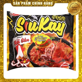 Mì cay 7 cấp độ Acecook Siukay vị Bò, Hải Sản gói 128g