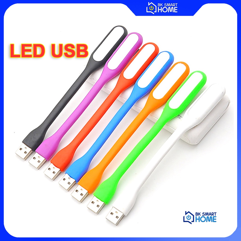 Đèn LED USB siêu sáng, Đèn LED USB, Đèn LED chân cắm cổng USB (Giao màu ngẫu nhiên)