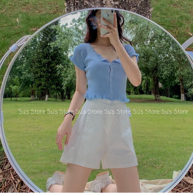 Quần sooc trơn lưng chun Q306 SUSTORE