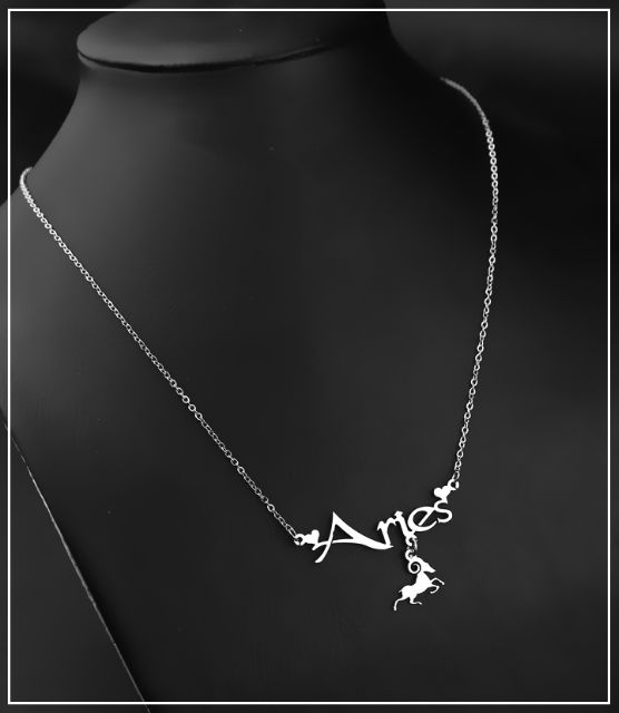 Dây chuyền / vòng cổ inox 12 cung Hoàng Đạo không rỉ sét