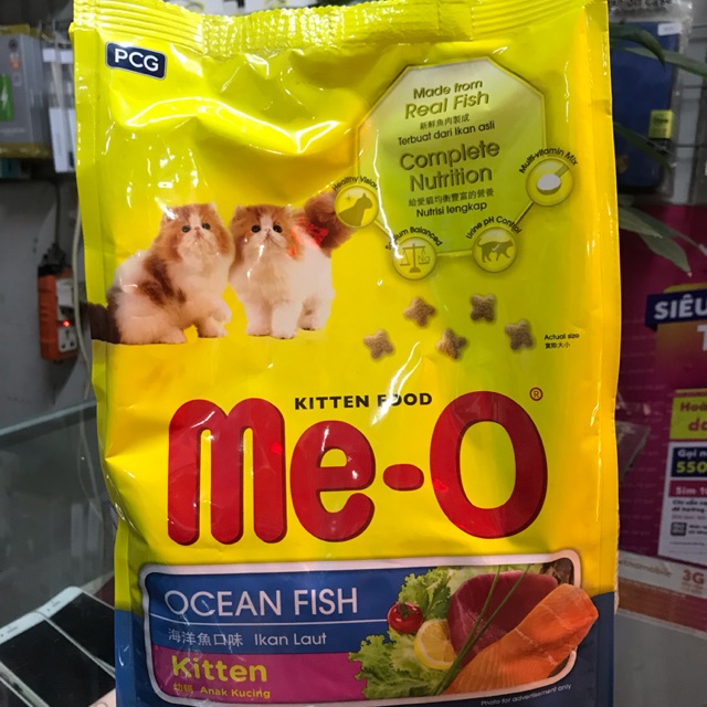 Cám Me-o Dành Cho Mèo Con Vị Cá Biển