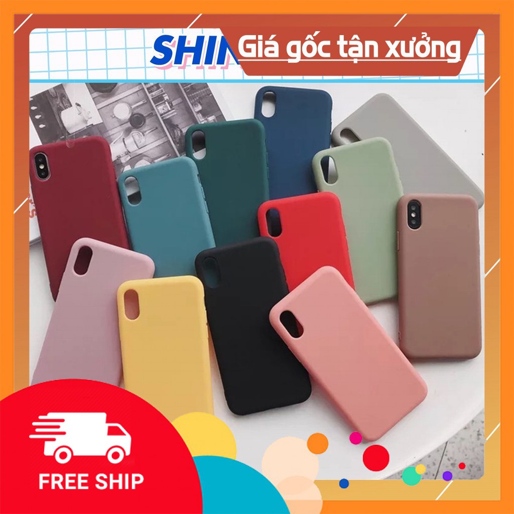 ttdỐp lưng iphone trơn dẻo 8 màu 5/5s/6/6plus/6s/6splus/7/7plus/8/8plus/x/xr/xs/11/12/pro/max/plus/promaxstd