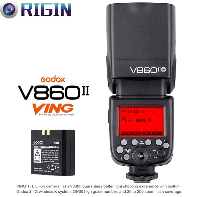 Đèn Godox v860ii