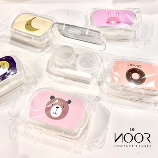 Khay Đựng Lens & Dụng Cụ Đeo Lens/Kính Áp Tròng Cute, Gọn Nhẹ