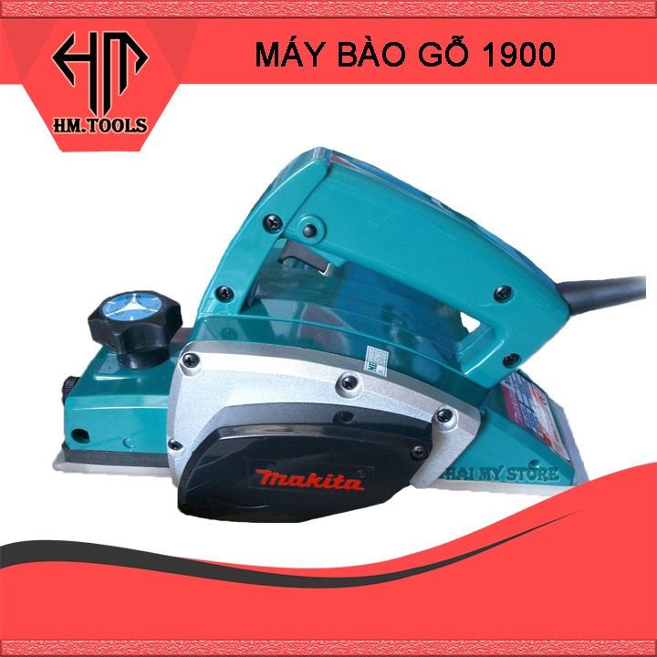 Máy Bào Gỗ Cầm Tay 82mm Makita 1900B - Máy bào gỗ 82mm Makita - Công suất 600w - Bảo hành 6 tháng