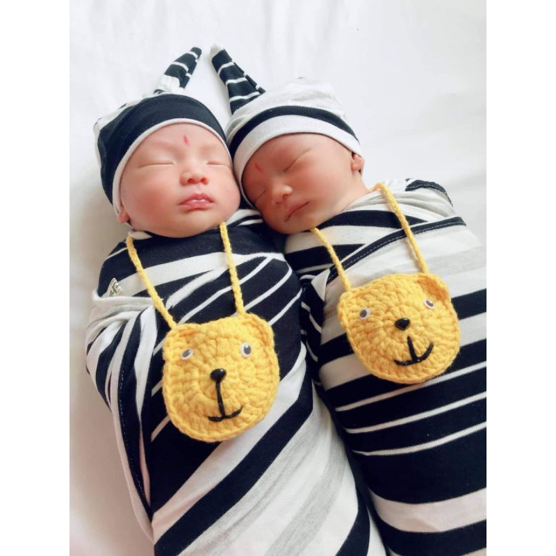 Chũn quấn bé CONCHIM kids quấn cổ điển.easy