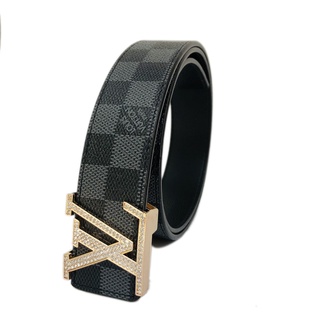 Thắt lưng nam thời trang hàng hiệu / Dây lưng nam đính đá hàng cao cấp