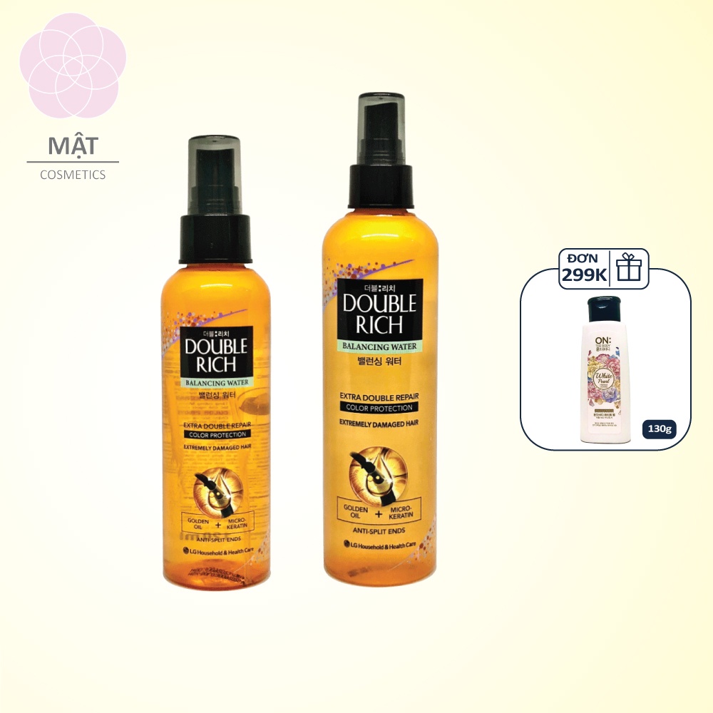 Xịt dưỡng tóc Double Rich chăm sóc chuyên sâu dành cho tóc nhuộm 120ml - 250ml