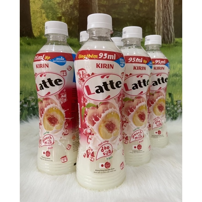 1 Lốc nước Sữa Trái Cây Latte Kirin /6 Chai *440ml