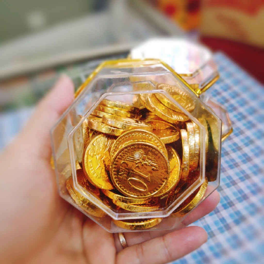 Kẹo Socola Đồng Tiền Ngọc Hân Hộp 210g