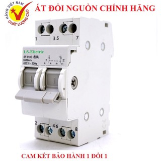Cầu dao đổi nguồn 2P 63A 220V LS-Electric chuyển đổi 2 nguồn điện dạng Aptomat chuyên lắp tủ - HÀNG CHÍNH HÃNG