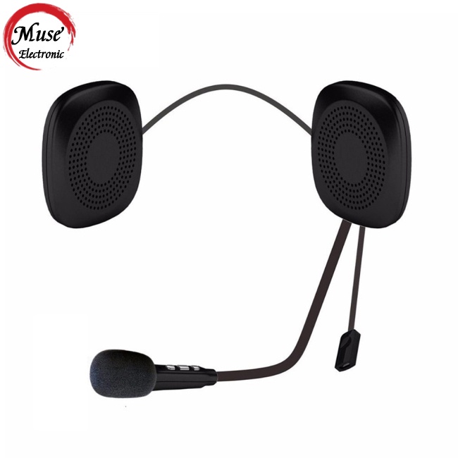 Hàng Có Sẵn Tai Nghe Bluetooth Chống Nước Có Micro Độ Nhạy Cao Cho Mũ Bảo Hiểm Xe Máy