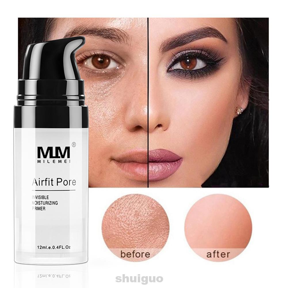 12ml Long Lasting Face Brighten Invisible Pores Oil Control Smooth Concealing Natural Makeup Primer