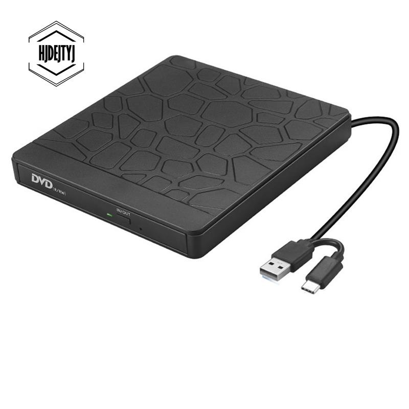 Đầu đọc đĩa DVD USB 3.0 Type-C CD/ DVD-RW cho Mac PC Windows
