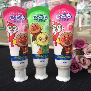 Kem đánh răng trẻ em Lion 40g - Nhật