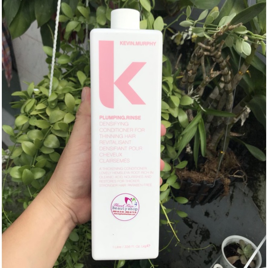 Dầu xả cho tóc dầu rụng và kích thích mọc tóc Plumping.Rinse Kevin.Murphy 1000ml