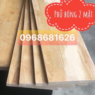 Tấm gỗ ghép làm kệ : 20x120cm dày 18mm
