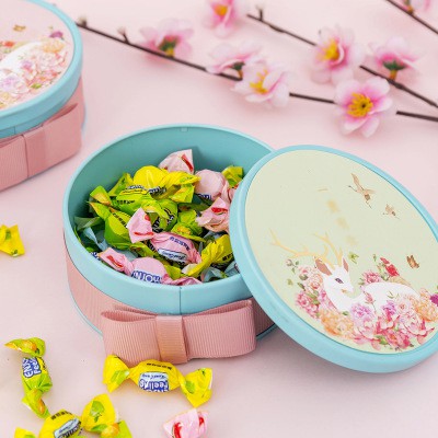 Hộp quà tặng cute hộp đựng đồ sắt dễ thương kích cỡ 4x10cm | BigBuy360 - bigbuy360.vn