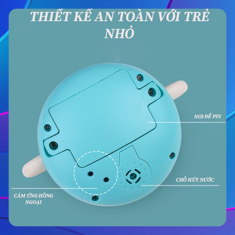 Chú voi phun nước xoay - Đồ chơi nhà tắm Tặng kèm pin