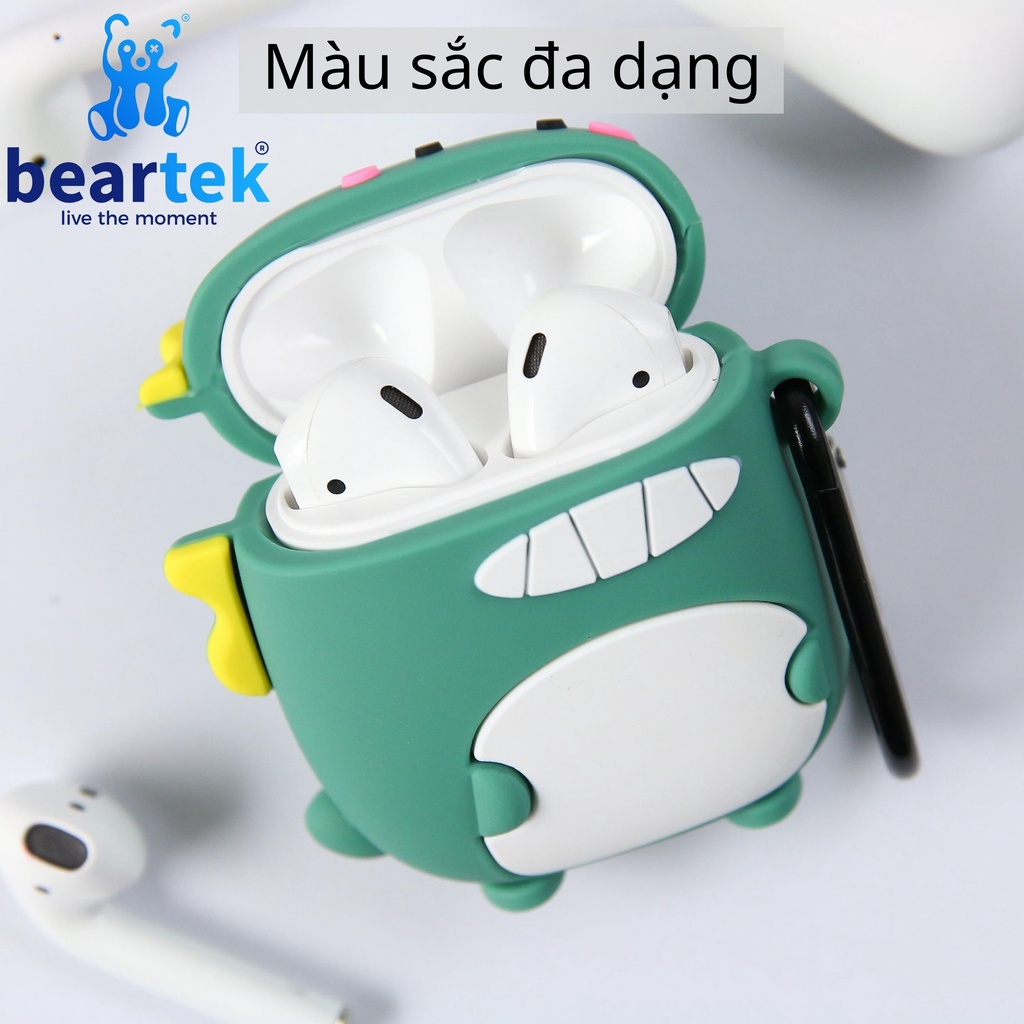 Vỏ ốp case bảo vệ bao đựng tai nghe không dây bluetooth Beartek 1/2/Pro/i12/i9/i7/i12