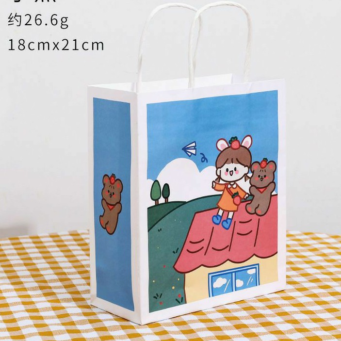 Túi Giấy Đựng Quà Họa Tiết Cute | BigBuy360 - bigbuy360.vn