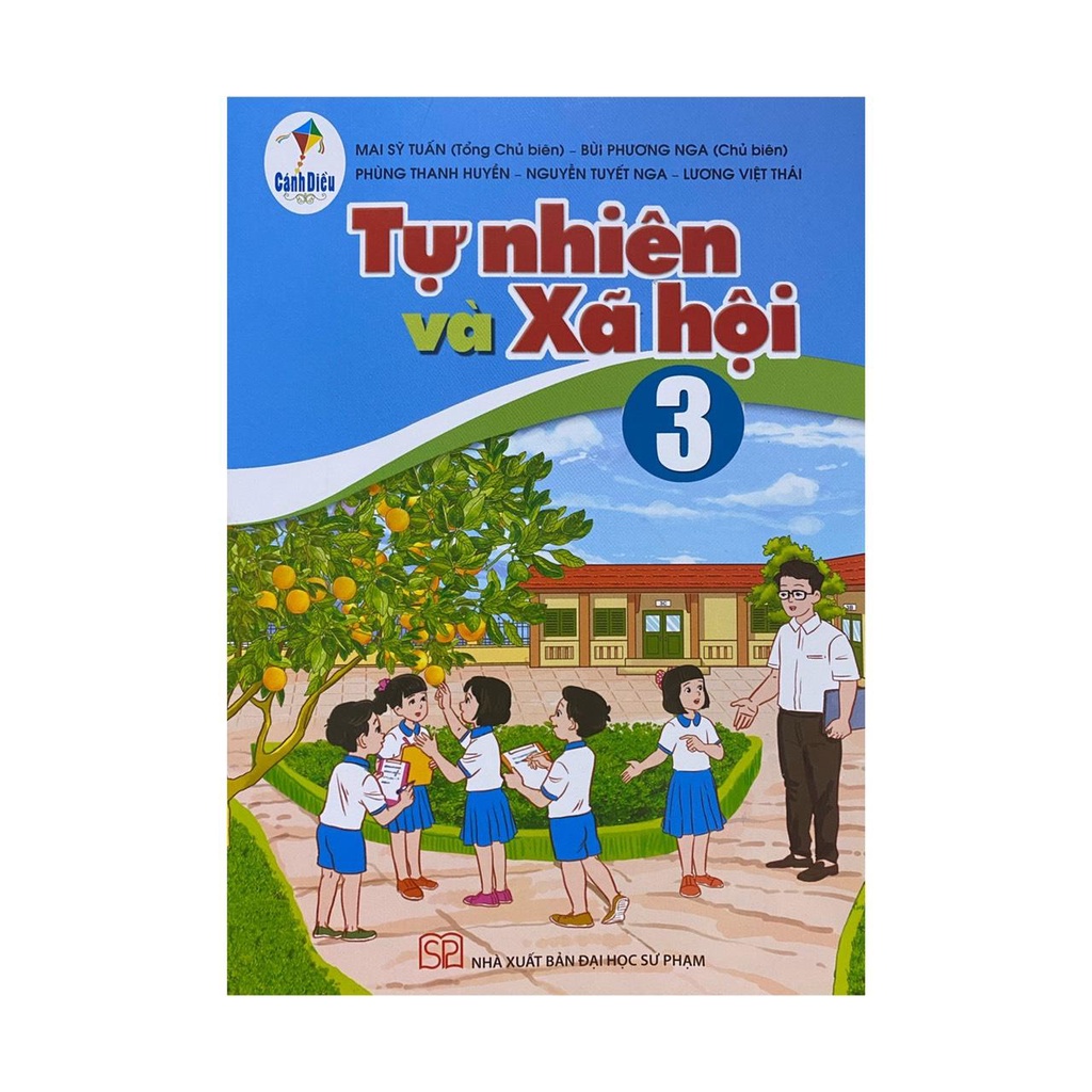 Sách - Tự nhiên và xã hội 3 ( Cánh diều ) + bán kèm 1 tẩy chì