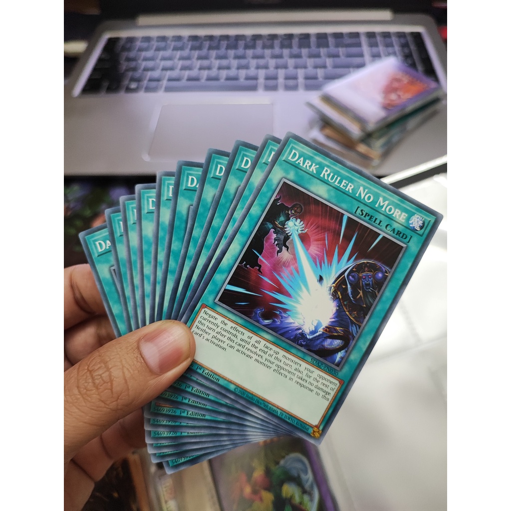 1 lá thẻ bài Dark Ruler No More - SDAZ-EN030 - Common 1st Edition