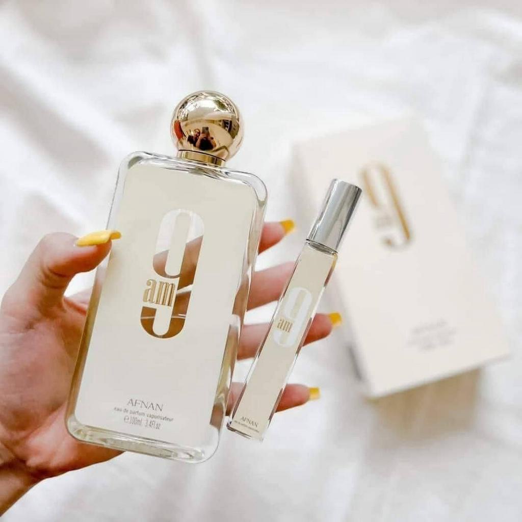 Nước hoa 9am EDP 100ml Hương Thơm ngọt ngào trẻ trung, năng động  HÀNG CHÍNH HÃNG